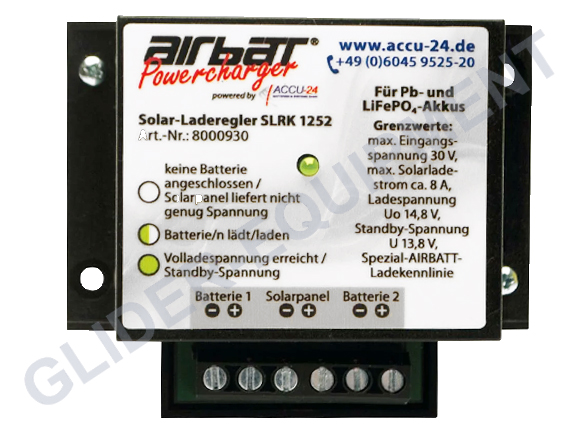 Strobl / Airbatt solar chargecontroller - glider (2 batteries) [SLRK1252]